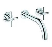 Grohe Atrio mitigeur lavabo 3 trous 20661000 montage mural, chromé