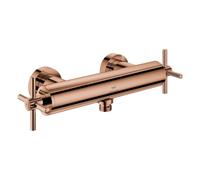 Grohe Atrio Mitigeur monocommandé pour douche, montage apparent, poignées croisillons, 26895DA0, Couleur: coucher de soleil chaud