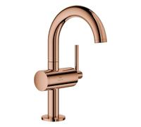 Grohe Atrio Mitigeur monocommandé pour lavabo, M-Size, saillie 125mm, vidage Push-Open, 24363DA0, Couleur: coucher de soleil chaud