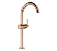 Grohe Atrio Mitigeur monocommandé pour lavabo, XL-Size, saillie 180mm, vidage Push-Open, 24365DA0, Couleur: coucher de soleil chaud