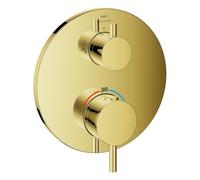 Grohe Atrio Mitigeur thermostatique pour douche, inverseur 2 voies intégré, 24358GL0, Couleur: un lever de soleil frais