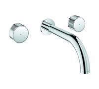 Grohe Atrio Private Collection Mélangeur lavabo 3 trous, saillie 180mm, pour actionner un bouton, 20589000, Couleur: chrome