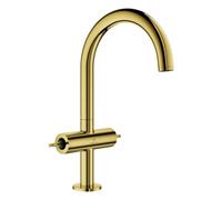 Grohe Atrio Private Collection Mitigeur monotrou lavabo, L-Size, saillie 166mm, sans poignées manettes, vidage Push Open, 21134GL0, Couleur: un lever de soleil frais