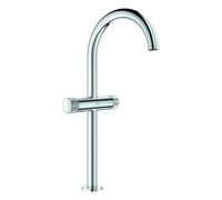 Grohe Atrio Private Collection Mitigeur monotrou pour lavabo, XL-Size, saillie 180mm, commande à bouton, vidage Push-open, 21142000, Couleur: chrome