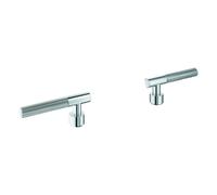 Grohe Atrio Private Collection Poignées à levier, avec structure moletée, 48646000, Couleur: chrome