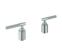 Grohe Grohe Hebel Atrio Private Collection avec surface moletée, supersteel Quantité:1