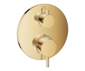 Grohe Atrio set de couverture thermostatique avec inverseur Cool Sunrise 24358gl0