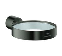 Grohe Atrio support, pour Atrio porte-savon ou Allure élément sèche-cheveux, 40885AL0, Couleur: graphite dur brossé
