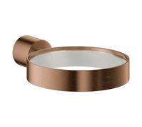 Grohe Atrio support, pour Atrio porte-savon ou Allure élément sèche-cheveux, 40885DL0, Couleur: coucher de soleil chaud brossé