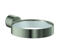 Grohe Atrio support, pour Atrio porte-savon ou Allure élément sèche-cheveux, 40885MS0, Couleur: satin steel
