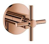 Grohe Atrio UP valve 29396DA0 superstructure, avec poignée croisée, coucher de soleil chaud