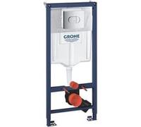 GROHE Bâti Support WC Solido 3 en 1 1 20m Bâti Support Encastré Plaque de Commande doub G