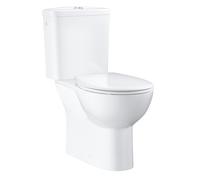 GROHE Bau Céramique - Pack Cuvette sur pied à fond creux à poser sans bride blanc sans revêtement