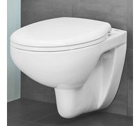 Bau Ceramic WC suspendu sans bride, blanc alpin (39351000)