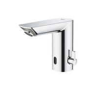 GROHE Mitigeur lavabo infrarouge Bau Cosmopolitan E 36451000 chromé, lim. temp. ajust., pile 6V