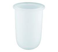 GROHE Verre de remplacement 40393000 pour ensemble de brosses de toilettes Blanc satiné