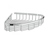 GROHE – Panier de rangement Cosmopolitan 40663001, chromé, grand, pour montage en angle