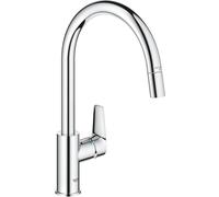 Grohe BauEdge mitigeur de cuisine sur pied chrome 30536000