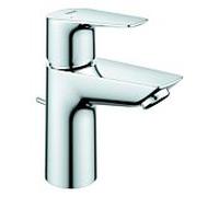 GROHE Mitigeur lavabo monocommande BauEdge 23328001 – Taille S – Chromé – Garniture de vidage