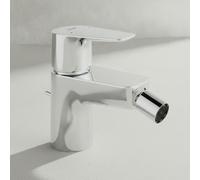 Grohe Grohe Mitigeur monocommande bidet BauEdge 1/2", avec garniture de vidage plastique, chrome Quantité:1