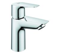 Grohe BauEdge Mitigeur monocommandé pour lavabo, S-Size, saillie 95mm, sans vidage, 23330001