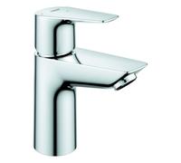 Grohe BauEdge Mitigeur monocommandé pour lavabo, S-Size, saillie 95mm, vidage à tirette, EcoMode, 23559001