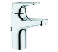 GROHE Mitigeur monocommande lavabo BauFlow S 23751000 Chrome avec garniture de vidage plastique