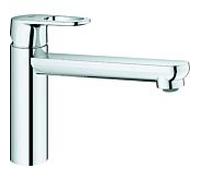 Grohe BauFlow mitigeur d'évier 31688000 chrome, orientable, bec moyen-haut