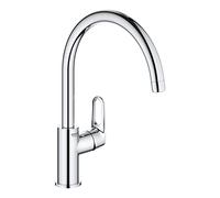 GROHE BauFlow Mitigeur monocommande pour évier, bouche haute 31538001