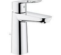 GROHE Mitigeur monocommande pour lavabo BAULOOP Taille M Chromé, garniture de vidange plastique