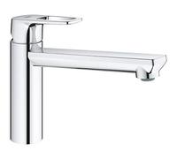 Grohe BauLoop mitigeur d'évier 31706000 chromé , orientable, bec moyen-haut