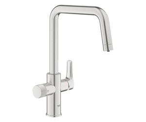 Grohe Blue batterie pour filtre à eau sur pied acier inoxydable 30595DC0