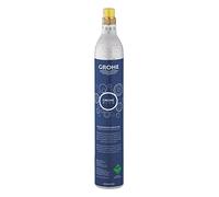 GROHE Blue Bouteille de CO2 GROHE Blue (425 g, pour chaque gazeuse d'eau jusqu'à 60 litres) Chromé, 40651000