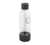 GROHE Blue Fizz, bouteille d'eau en PET sans BPA, contenance 850ml | Gourde pour emporter, compatible avec le gazéificateur GROHE Blue Fizz, ne passe pas au lave-vaisselle (noir, 41250K00)