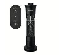 GROHE Blue Fizz Premium Machine à Eau Gazeuse (Affichage et Préréglage Niveau CO2, Gazéification une pression), Batterie lithium-ion intégrée et rechargeable, Buse Acier Inoxydable, Noir, 31947K00
