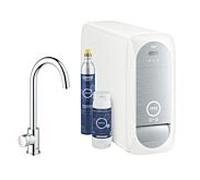 Grohe Blue Home Mono Kit de démarrage 31498001 chromé, Mitigeur bec C
