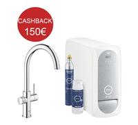 Grohe Blue Home Robinet Bouche A C Avec Filtre Et Frigo Nitro 31455001 Chrome