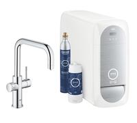 Grohe Blue kit de démarrage avec mitigeur de cuisine sur pied chrome 31456001