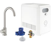 Grohe Blue kit de démarrage avec mitigeur de cuisine sur pied SuperSteel 31302DC2