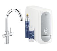Grohe Blue mitigeur de cuisine avec filtre sur pied StarLight Chrome 31455001