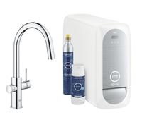 Grohe Blue mitigeur de cuisine avec filtre sur pied StarLight Chrome 31541000