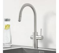 Grohe Blue Professional Mitigeur de cuisine, avec système de filtration, extractible, pivotant, 31325DC2,