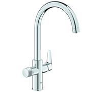 GROHE Blue Pure Baucurve Mitigeur d'évier, bec en C, portée 223mm, 30580000
