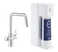 GROHE Blue pure eurosmart bec en U kit de démarrage filtre RO chrome 30586000