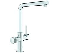 GROHE Blue Pure Minta Mitigeur d'évier, bec en L, portée 221mm, 30588000