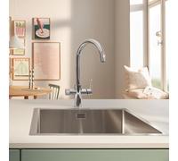GROHE Mitigeur de cuisine Blue Pure pivotant 30580000