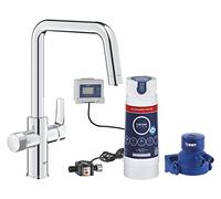 Grohe Blue Pure Mitigeur de cuisine avec système de filtration de l’eau, pivotant, 30594000,