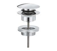 GROHE Bonde clic-clac pour lavabo avec trop plein chromé 65807000