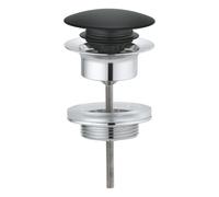GROHE Bonde de vidage Push Up noir 65807ks0