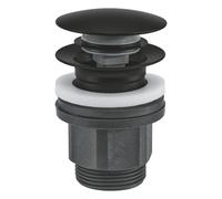 Grohe Bonde lavabo - 63mm - push open - Noir mat 1024642430